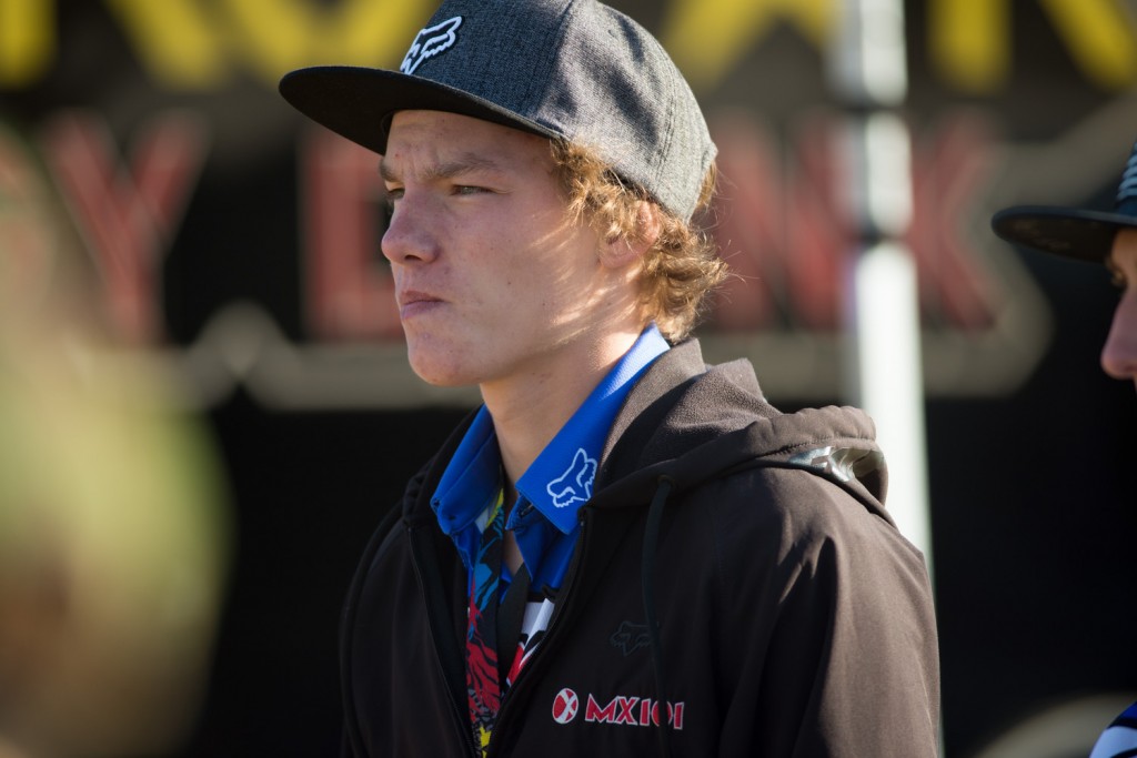 Supercross one day for Dylan Wright? He's dreaming! Photo by James Lissimore